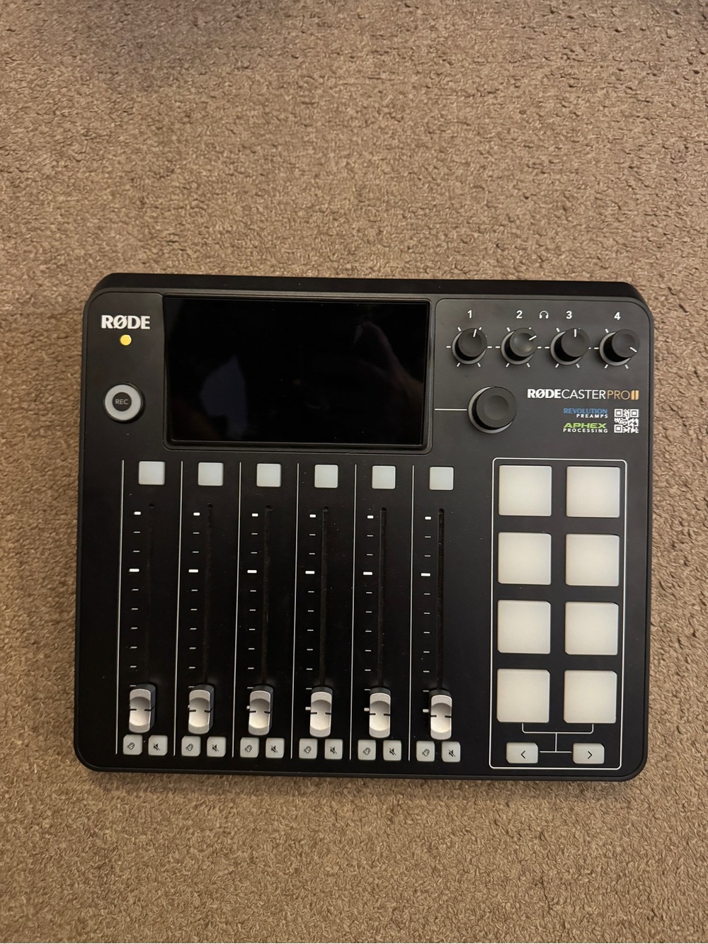 RODE RODECaster Pro II 2-Person Podcasting Kit with PodMics, Broadcast Arms